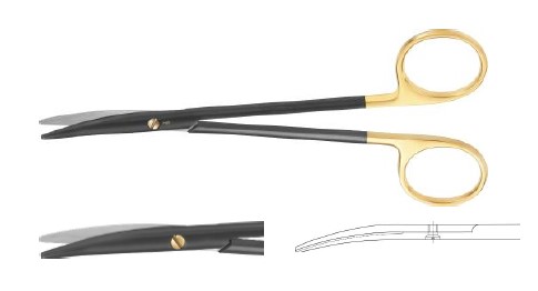 НОІР МЕТЦЕНБАУМ НОЖИЦІ ВИГНУТІ 145MM